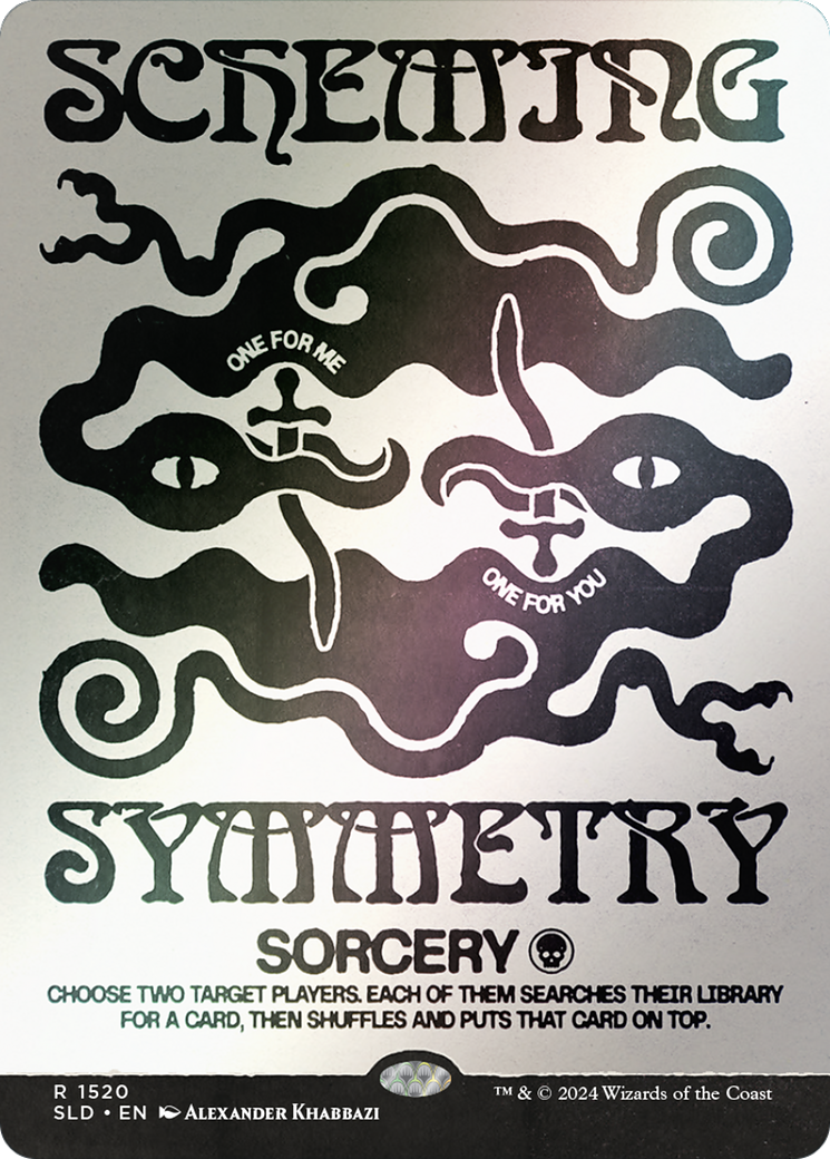 Scheming Symmetry (Rainbow Foil) [Secret Lair Drop Series] | Grognard Games