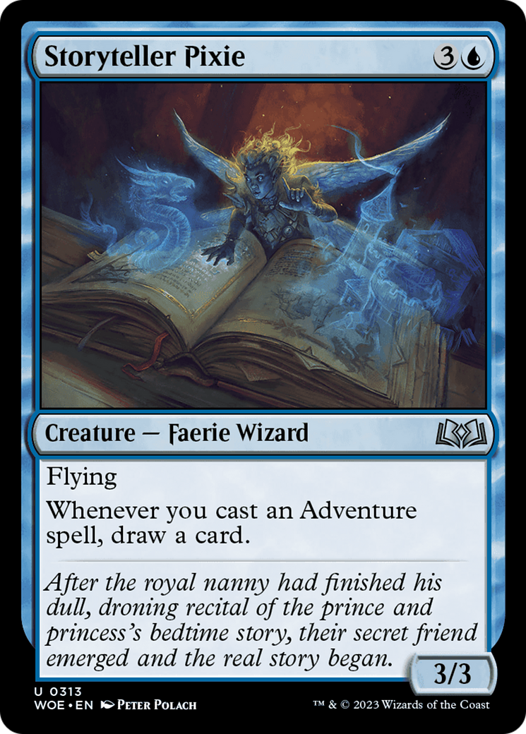 Storyteller Pixie [Wilds of Eldraine] | Grognard Games