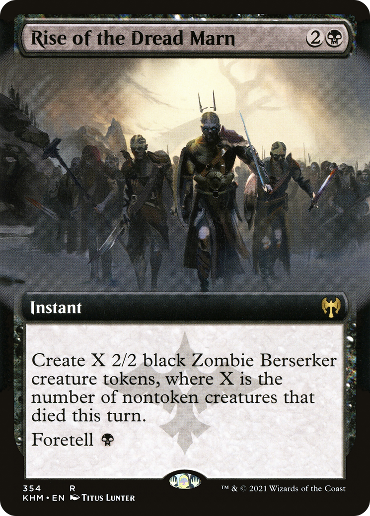 Rise of the Dread Marn (Extended Art) [Kaldheim] | Grognard Games