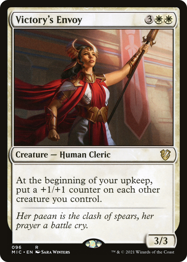Victory's Envoy [Innistrad: Midnight Hunt Commander] | Grognard Games