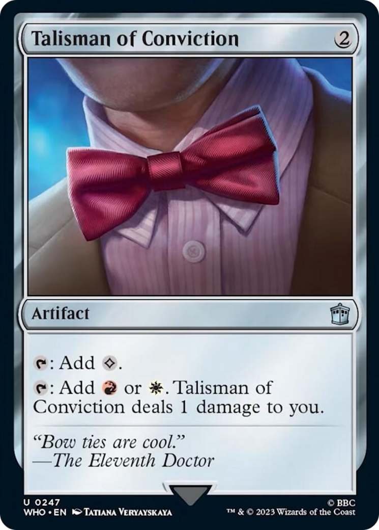 Talisman of Conviction [Doctor Who] | Grognard Games