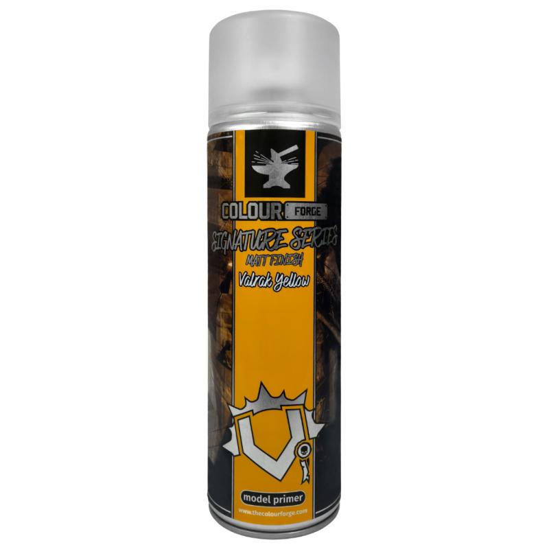 Colour Forge Spray: Signature Series – Valrak Yellow (500ml) | Grognard Games