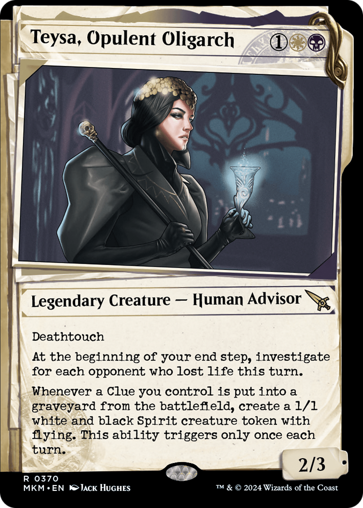 Teysa, Opulent Oligarch (Showcase) (0370) [Murders at Karlov Manor] | Grognard Games