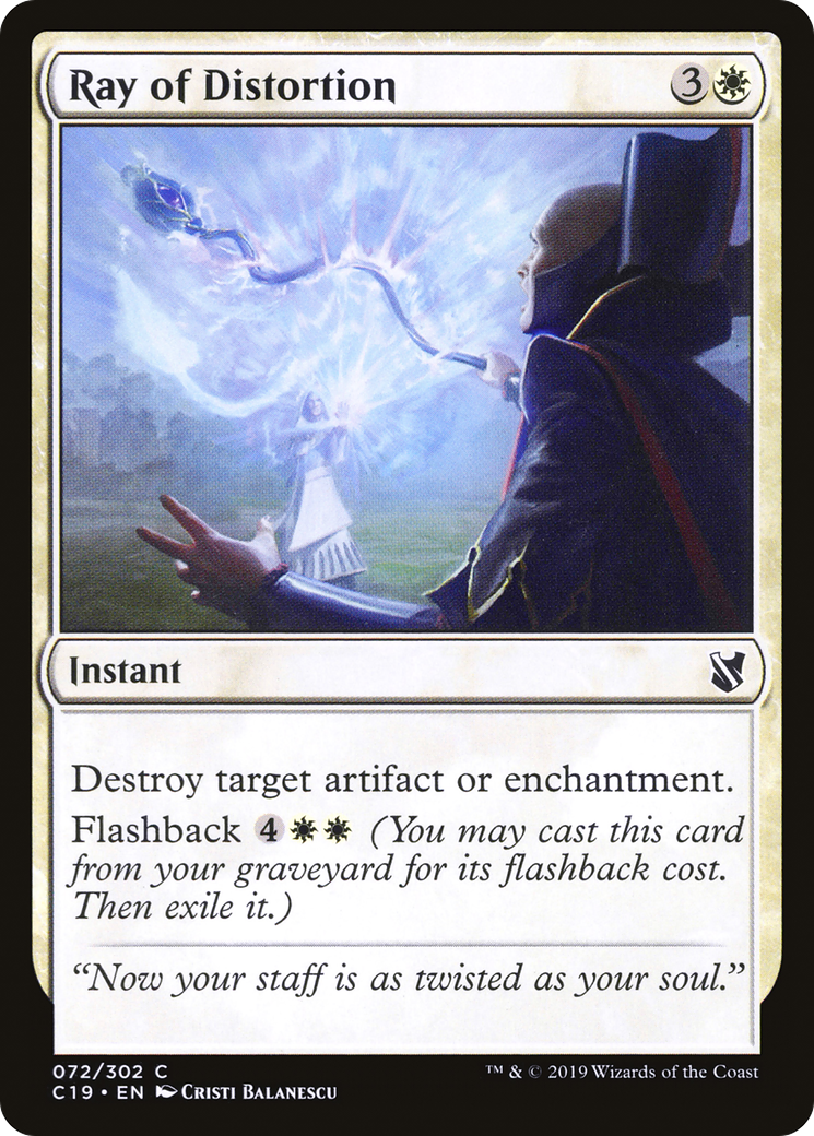 Ray of Distortion [Commander 2019] | Grognard Games