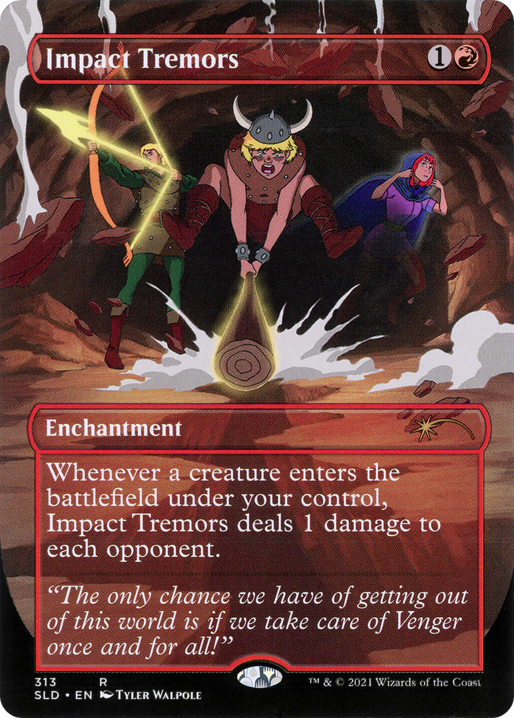 Impact Tremors (Borderless) [Secret Lair Drop Series] | Grognard Games