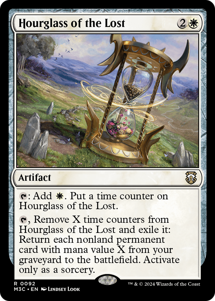 Hourglass of the Lost (Ripple Foil) [Modern Horizons 3 Commander] | Grognard Games