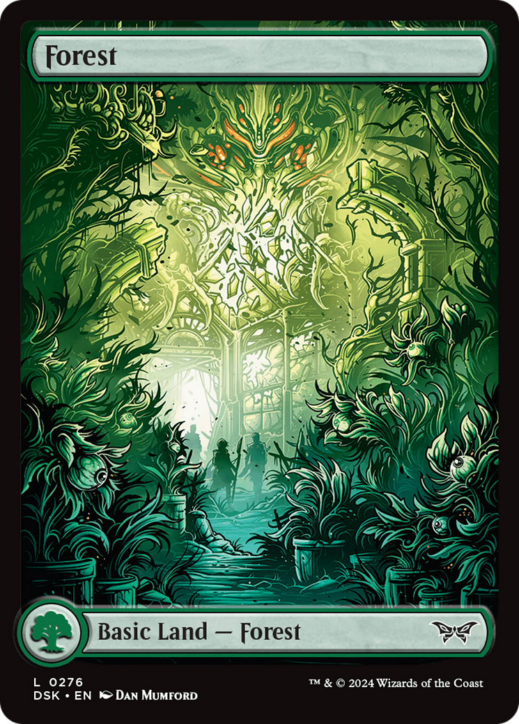 Forest (276) - Full Art [Duskmourn: House of Horror] | Grognard Games