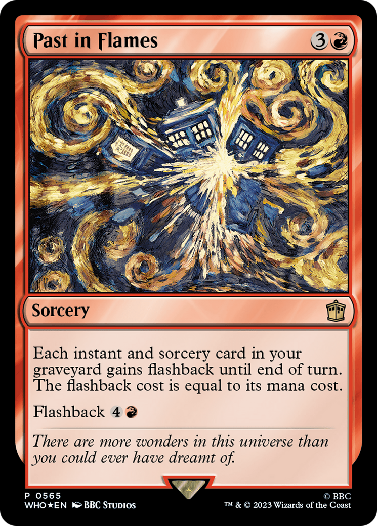 Past in Flames [Doctor Who Promos] | Grognard Games