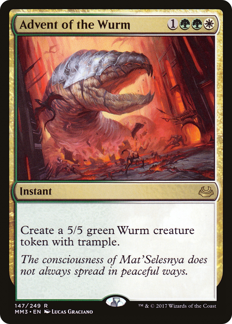 Advent of the Wurm [Modern Masters 2017] | Grognard Games