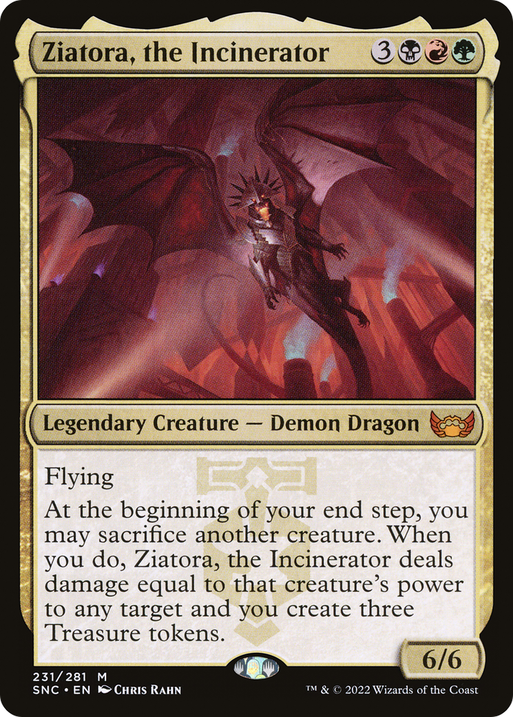 Ziatora, the Incinerator [Streets of New Capenna] | Grognard Games