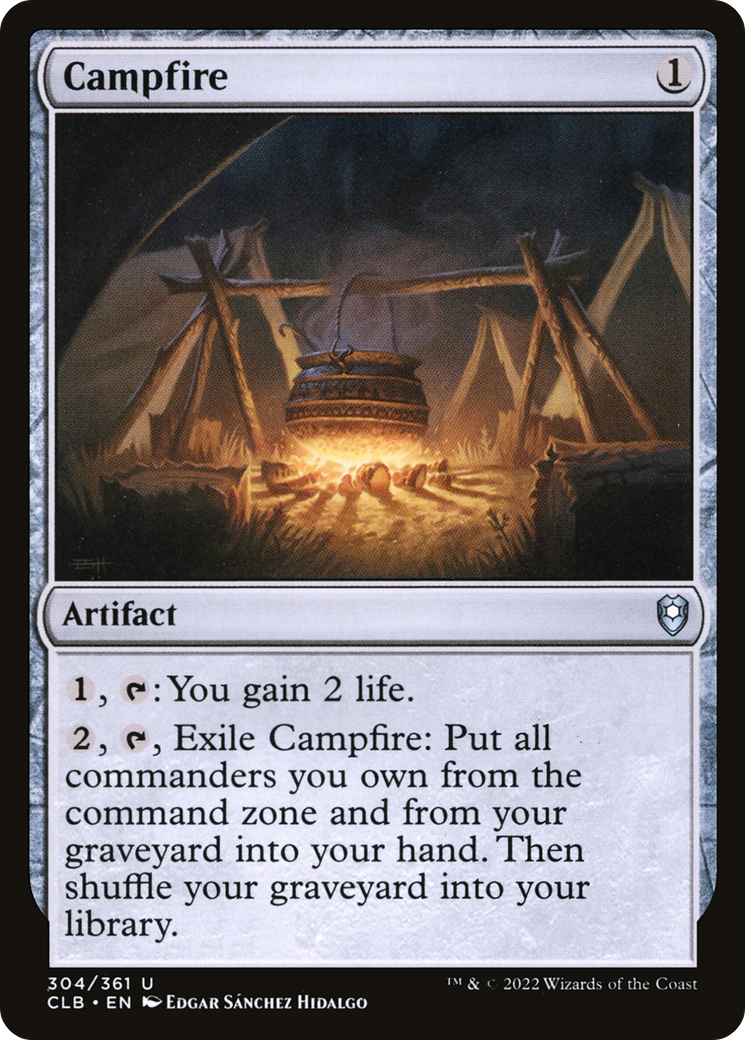 Campfire [Commander Legends: Battle for Baldur's Gate] | Grognard Games