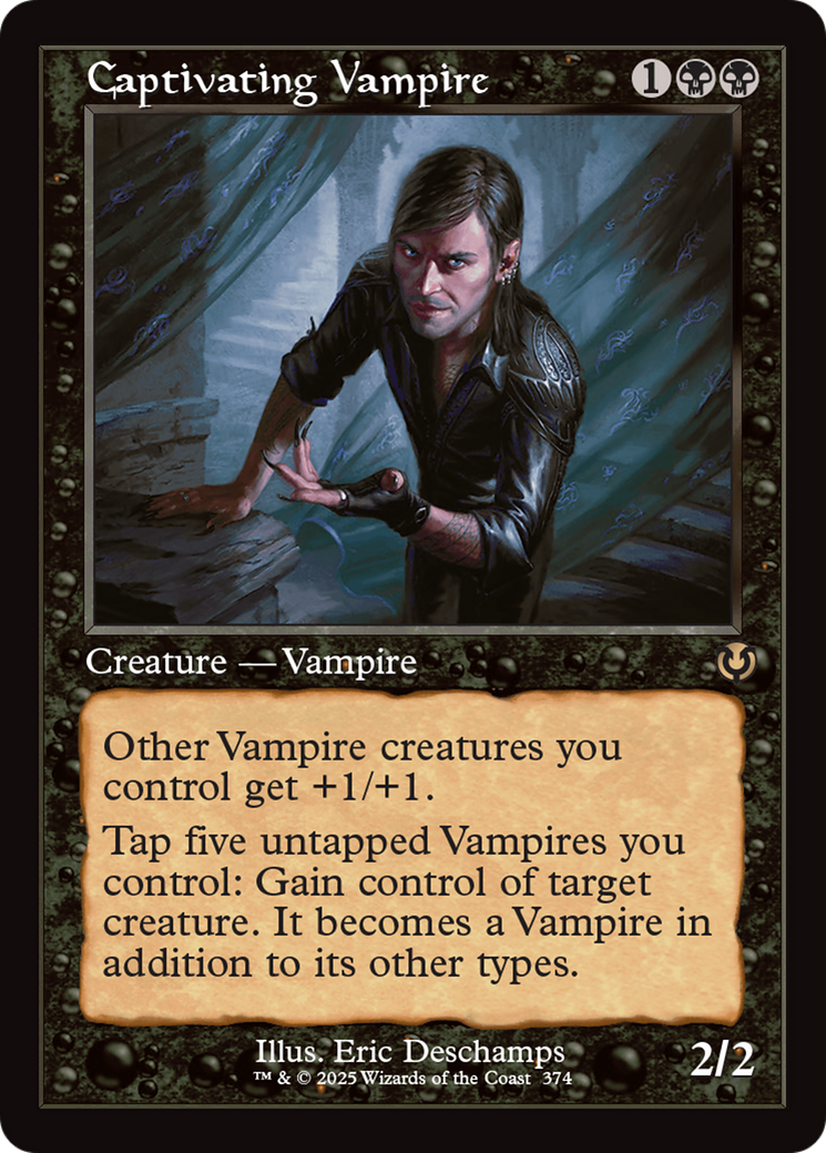 Captivating Vampire (Retro Frame) [Innistrad Remastered] | Grognard Games