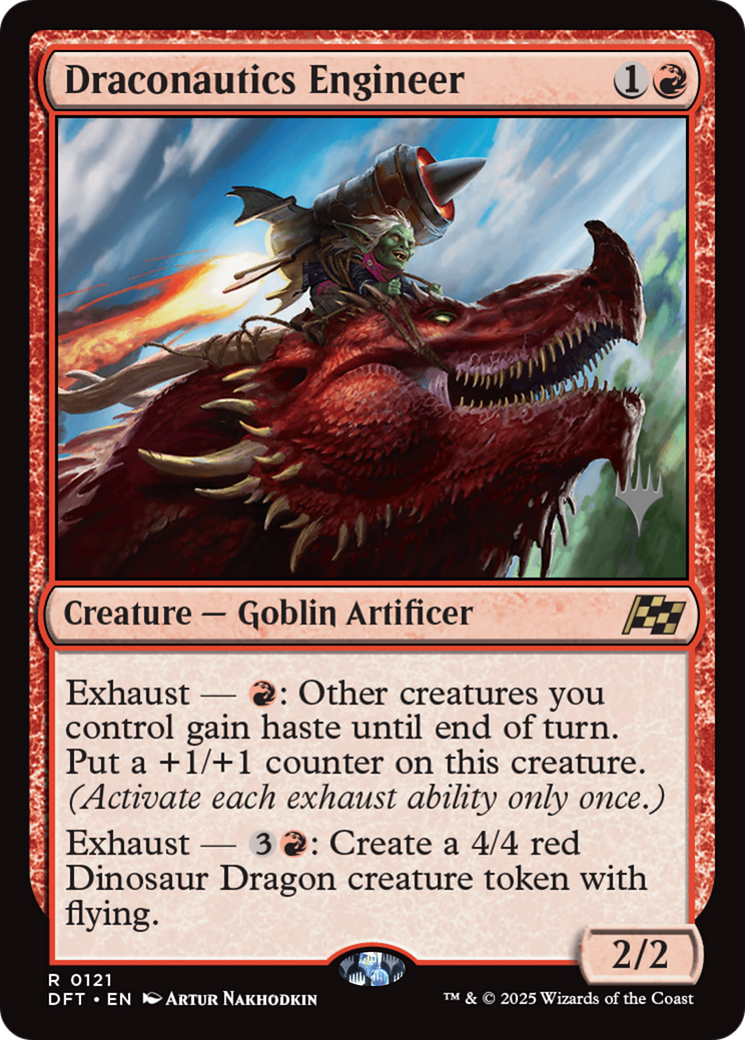Draconautics Engineer (Promo Pack) [Aetherdrift Promos] | Grognard Games