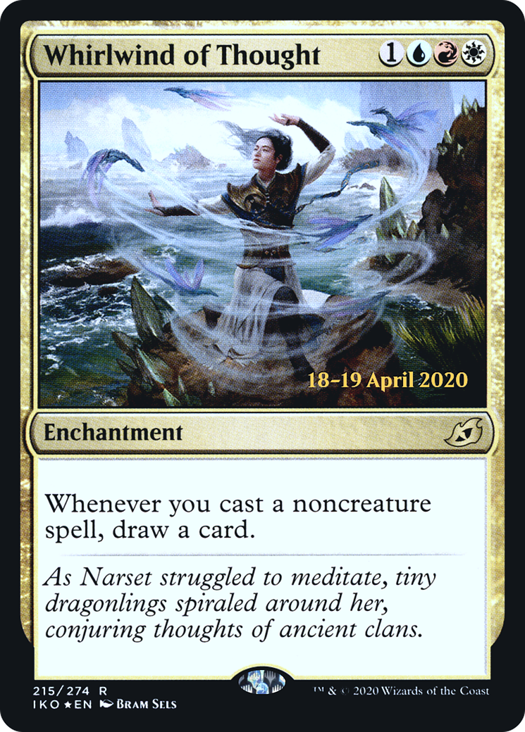 Whirlwind of Thought  [Ikoria: Lair of Behemoths Prerelease Promos] | Grognard Games