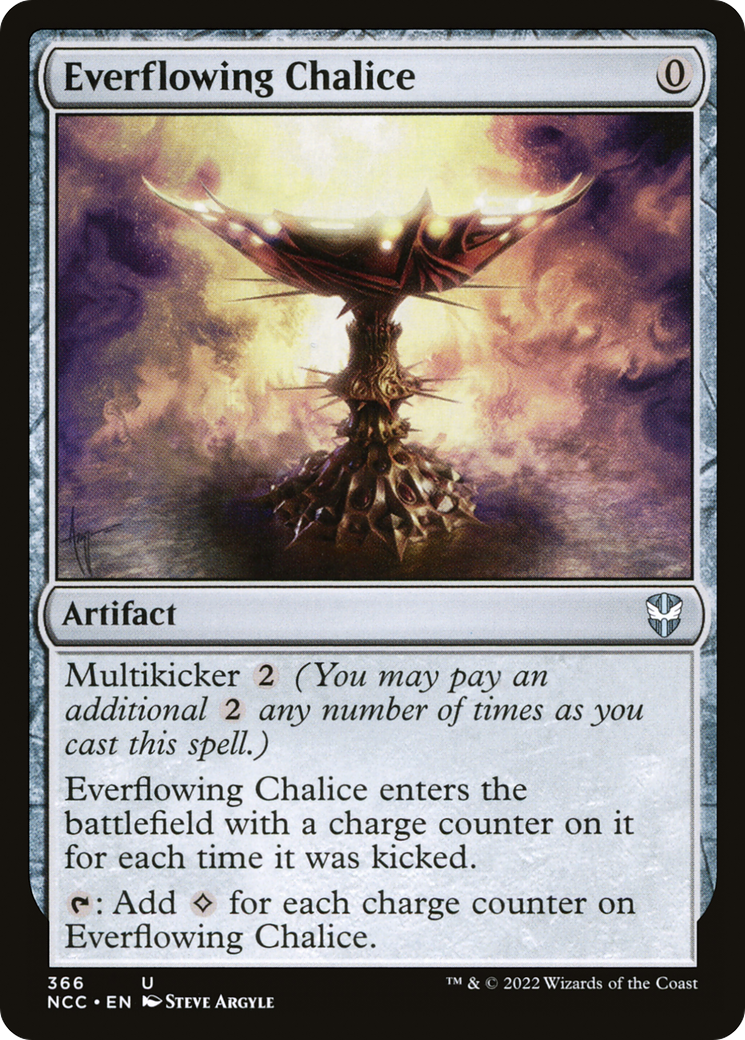 Everflowing Chalice [Streets of New Capenna Commander] | Grognard Games