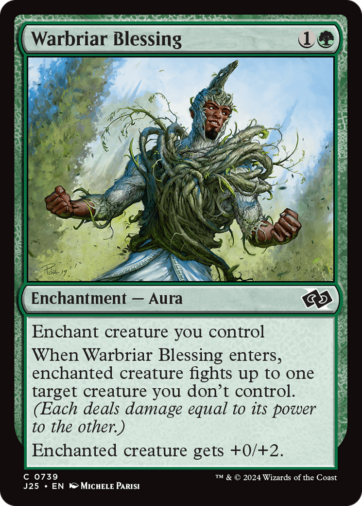 Warbriar Blessing [Foundations Jumpstart] | Grognard Games