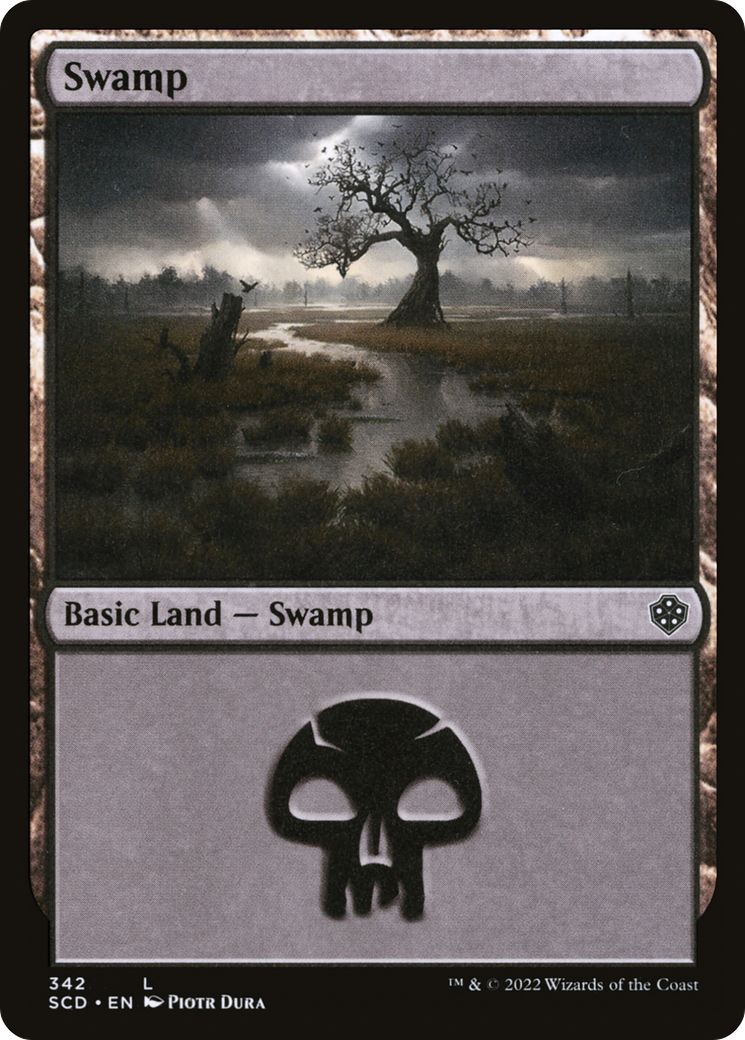Swamp (342) [Starter Commander Decks] | Grognard Games