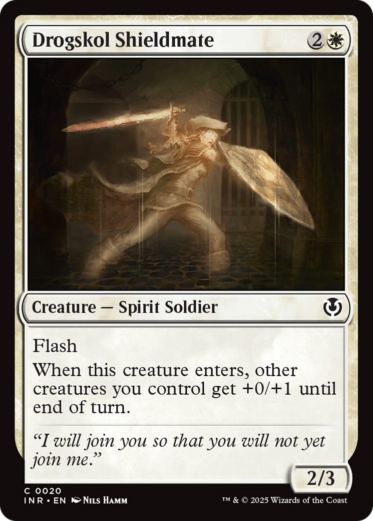 Drogskol Shieldmate [Innistrad Remastered] | Grognard Games