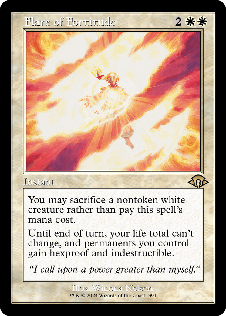 Flare of Fortitude (Retro) [Modern Horizons 3] | Grognard Games