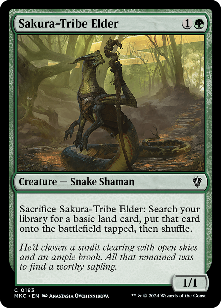 Sakura-Tribe Elder [Murders at Karlov Manor Commander] | Grognard Games