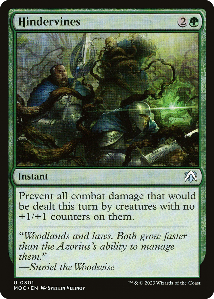 Hindervines [March of the Machine Commander] | Grognard Games