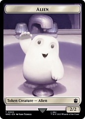 Alien // Osgood, Operation Double Double-Sided Token [Doctor Who Tokens] | Grognard Games