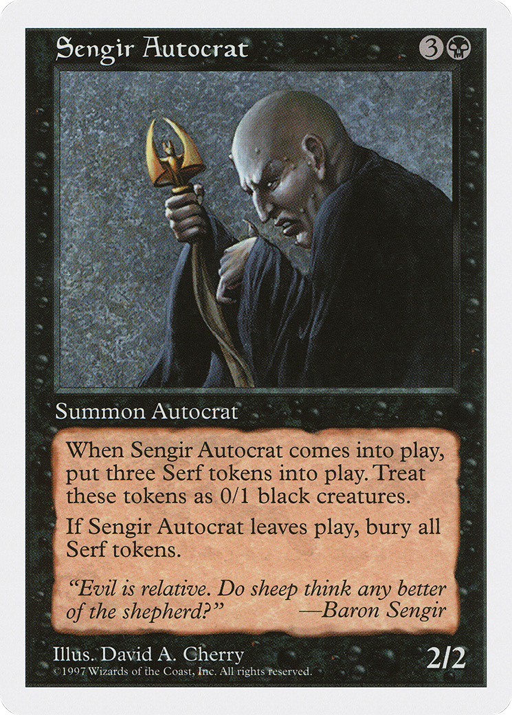 Sengir Autocrat [Fifth Edition] | Grognard Games
