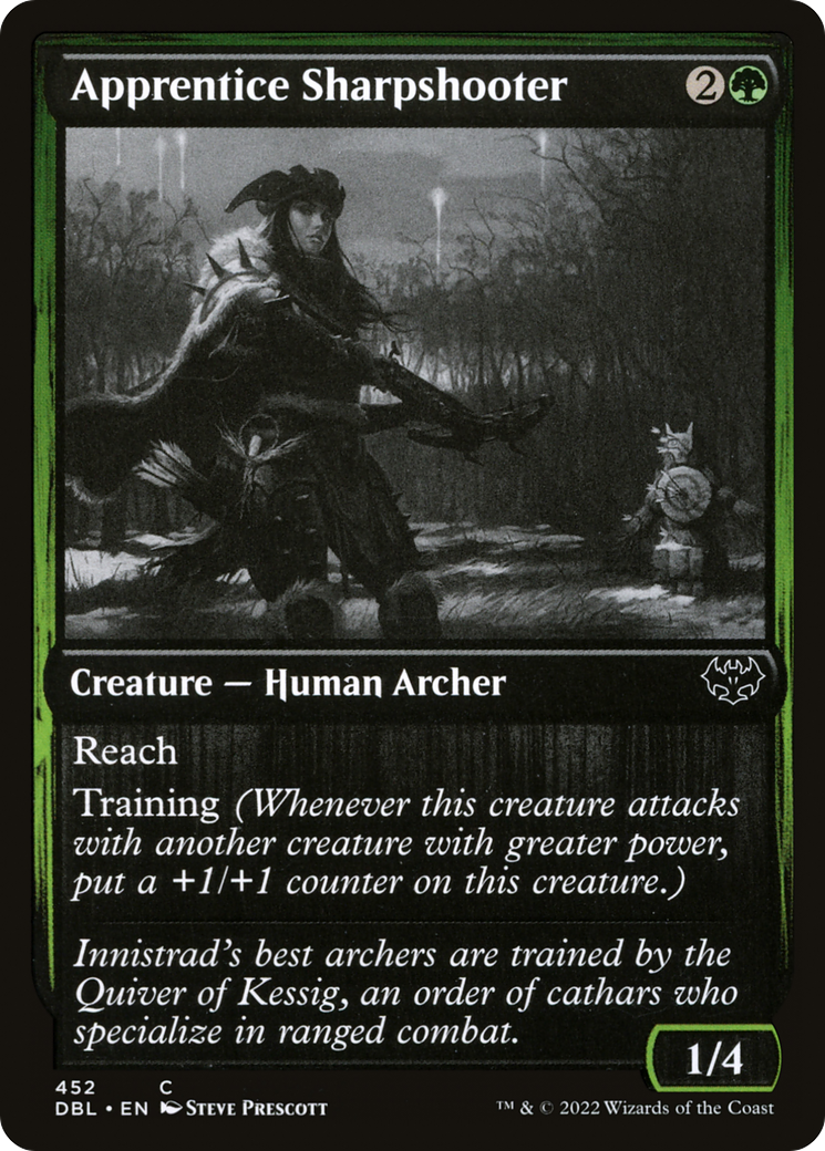 Apprentice Sharpshooter [Innistrad: Double Feature] | Grognard Games