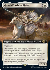 Gandalf, White Rider (Extended Art) [The Lord of the Rings: Tales of Middle-Earth] | Grognard Games