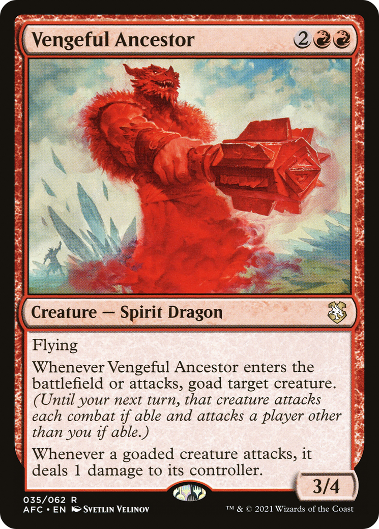 Vengeful Ancestor [Dungeons & Dragons: Adventures in the Forgotten Realms Commander] | Grognard Games