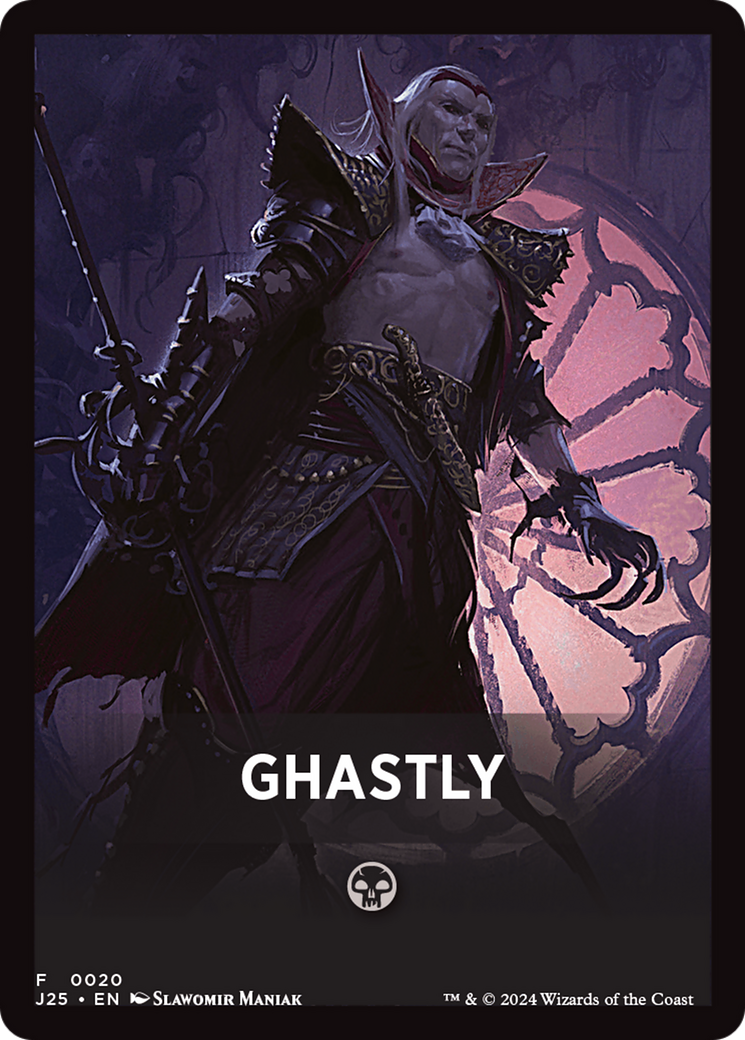Ghastly Theme Card [Foundations Jumpstart Front Cards] | Grognard Games