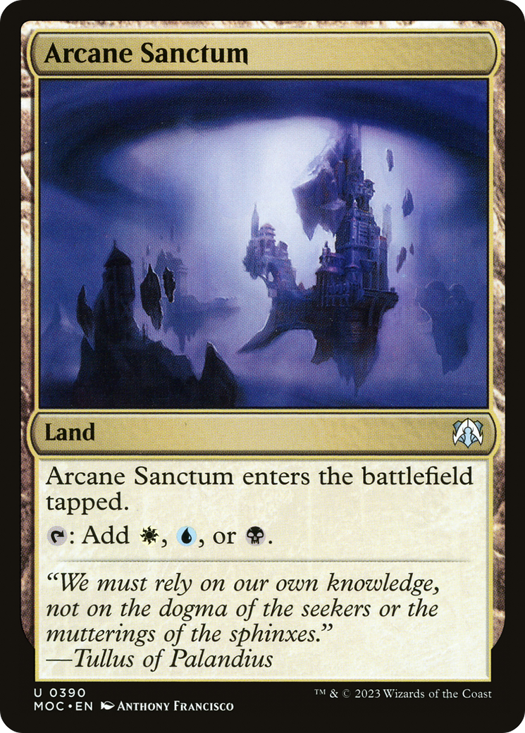 Arcane Sanctum [March of the Machine Commander] | Grognard Games