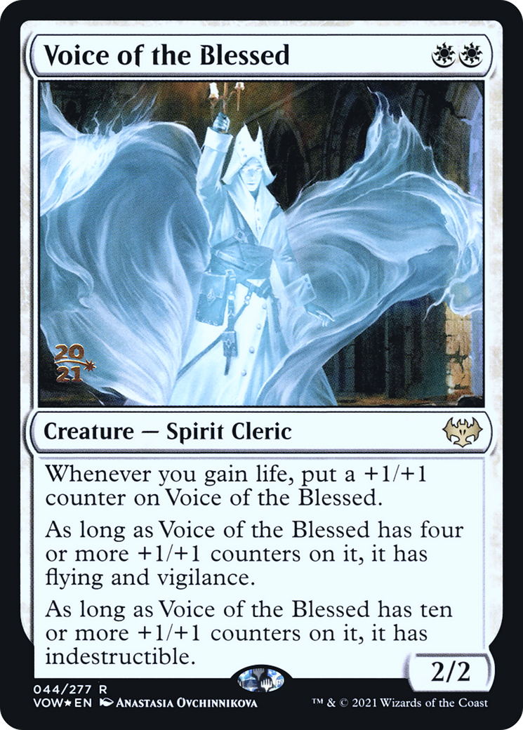 Voice of the Blessed [Innistrad: Crimson Vow Prerelease Promos] | Grognard Games