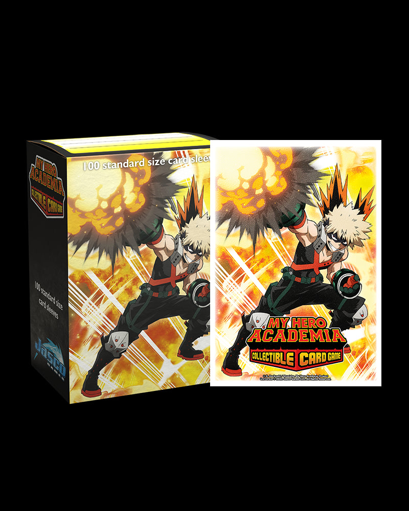 Dragon Shield Matte Art Sleeves - My Hero Academia - Bakugo Explode | Grognard Games