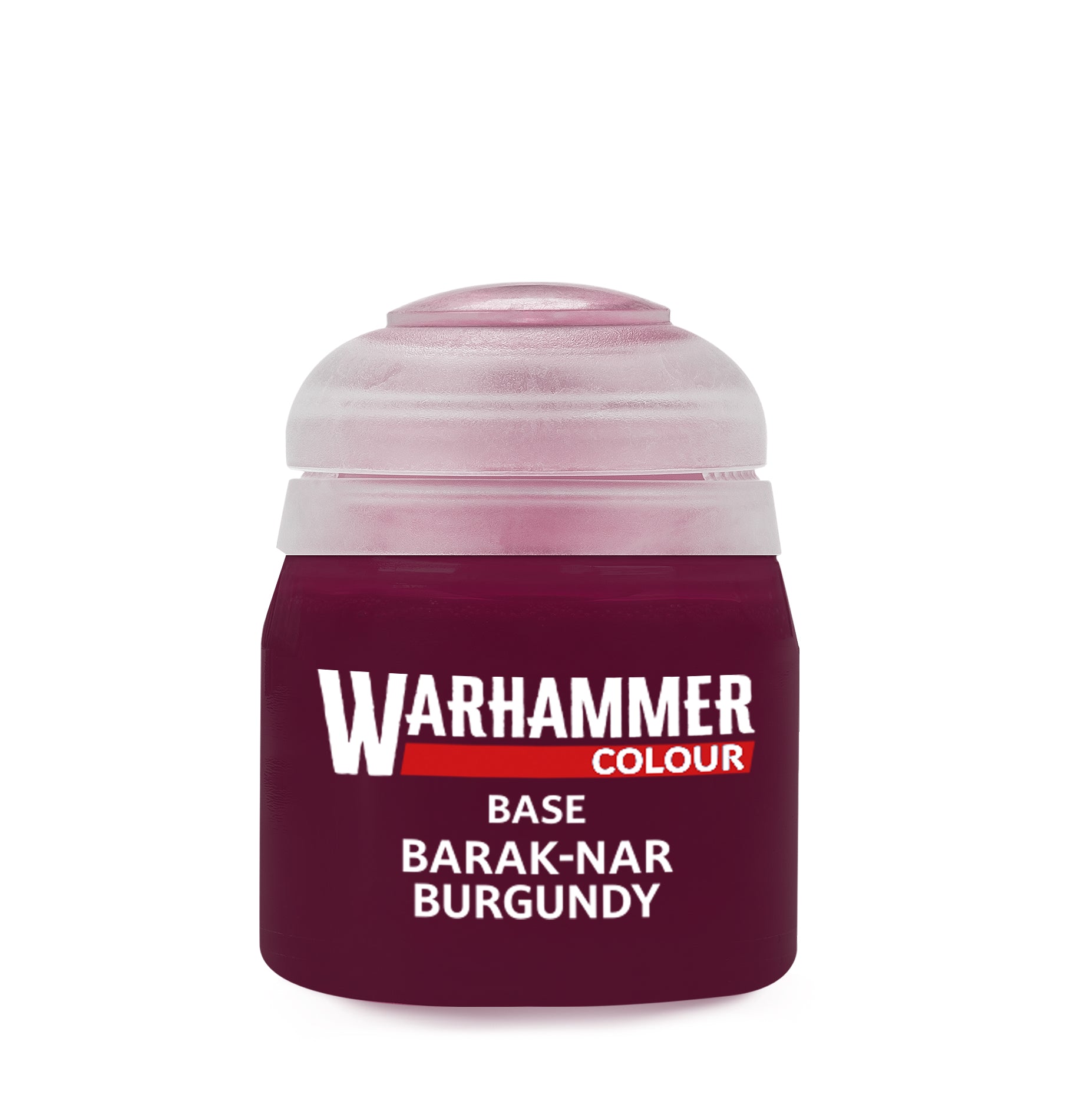 Warhammer Colour Base Barak-Nar Burgundy | Grognard Games