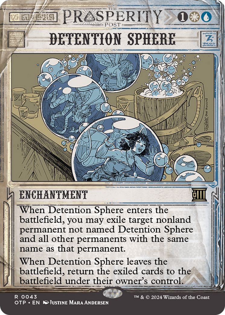 Detention Sphere [Outlaws of Thunder Junction: Breaking News] | Grognard Games