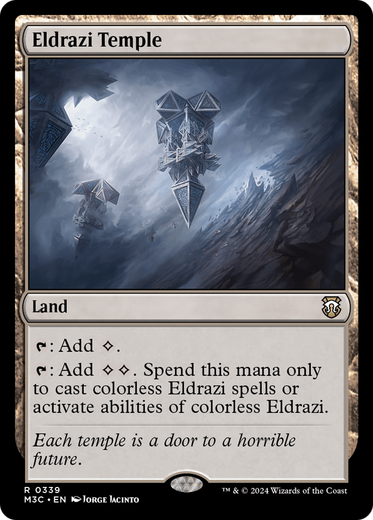 Eldrazi Temple (Ripple Foil) [Modern Horizons 3 Commander] | Grognard Games