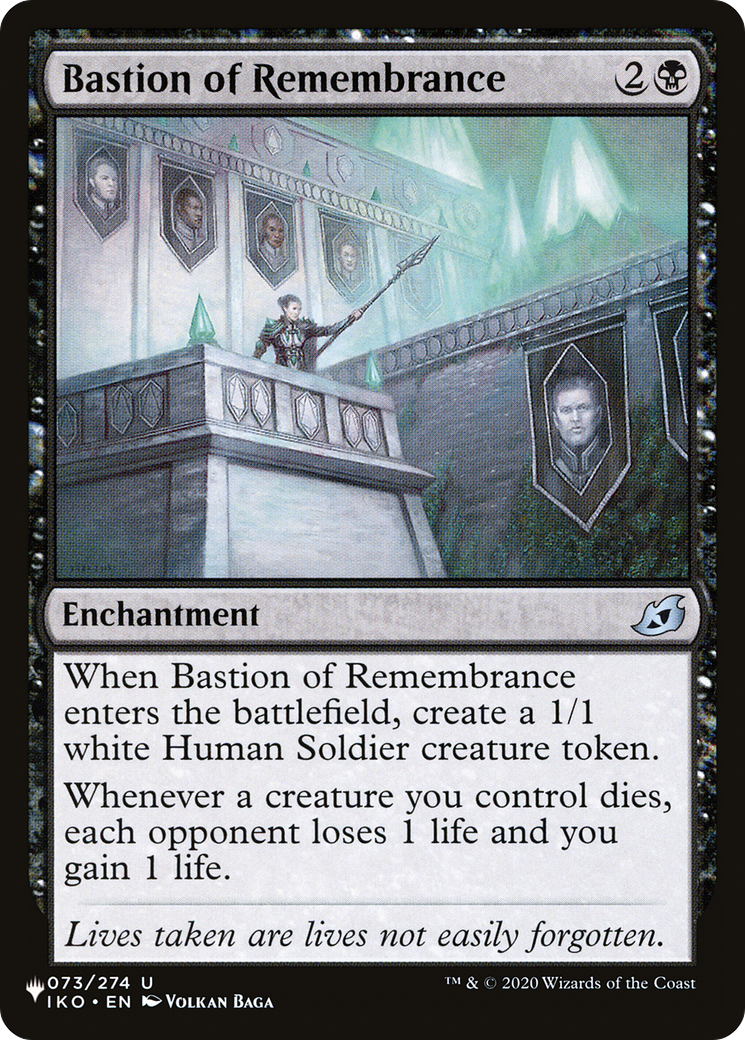 Bastion of Remembrance [The List Reprints] | Grognard Games