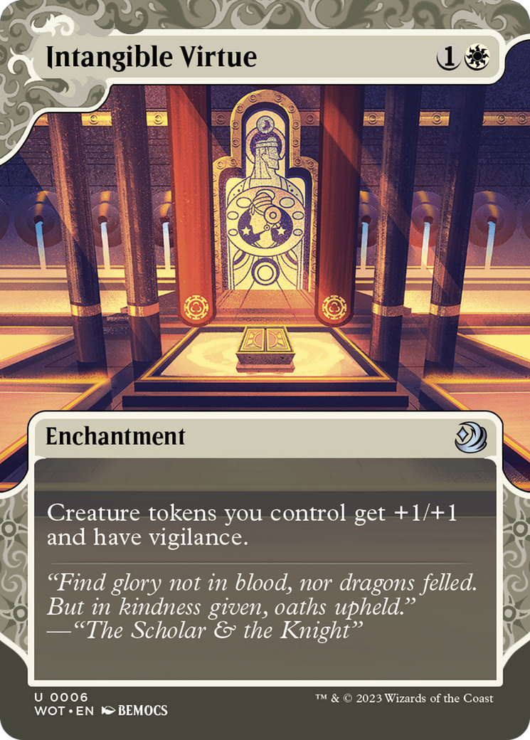 Intangible Virtue [Wilds of Eldraine: Enchanting Tales] | Grognard Games