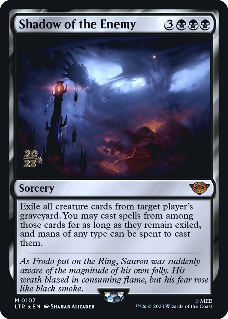 Shadow of the Enemy [The Lord of the Rings: Tales of Middle-Earth Prerelease Promos] | Grognard Games