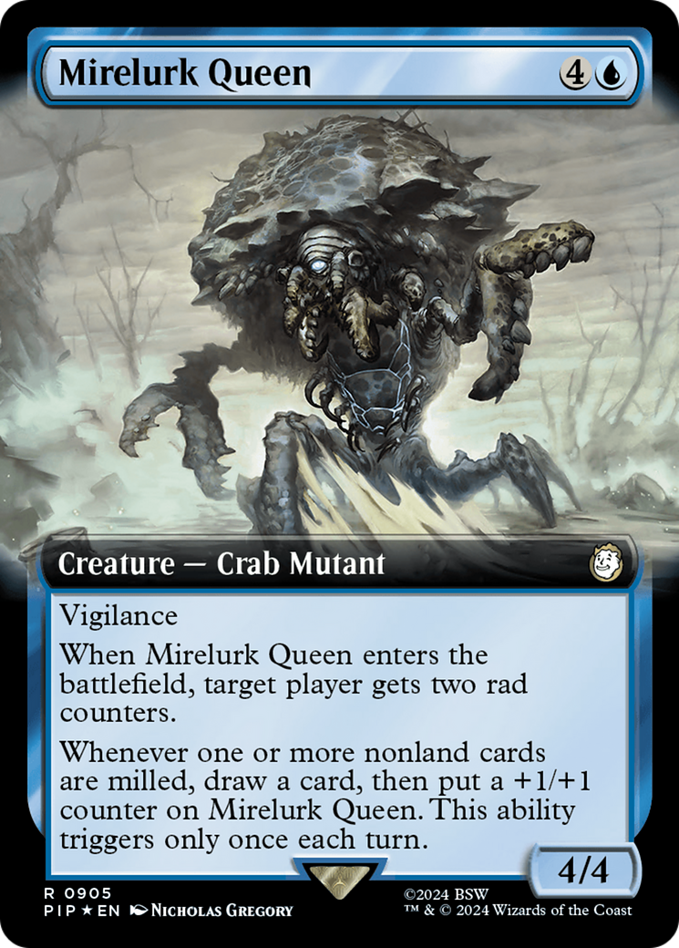 Mirelurk Queen (Extended Art) (Surge Foil) [Fallout] | Grognard Games