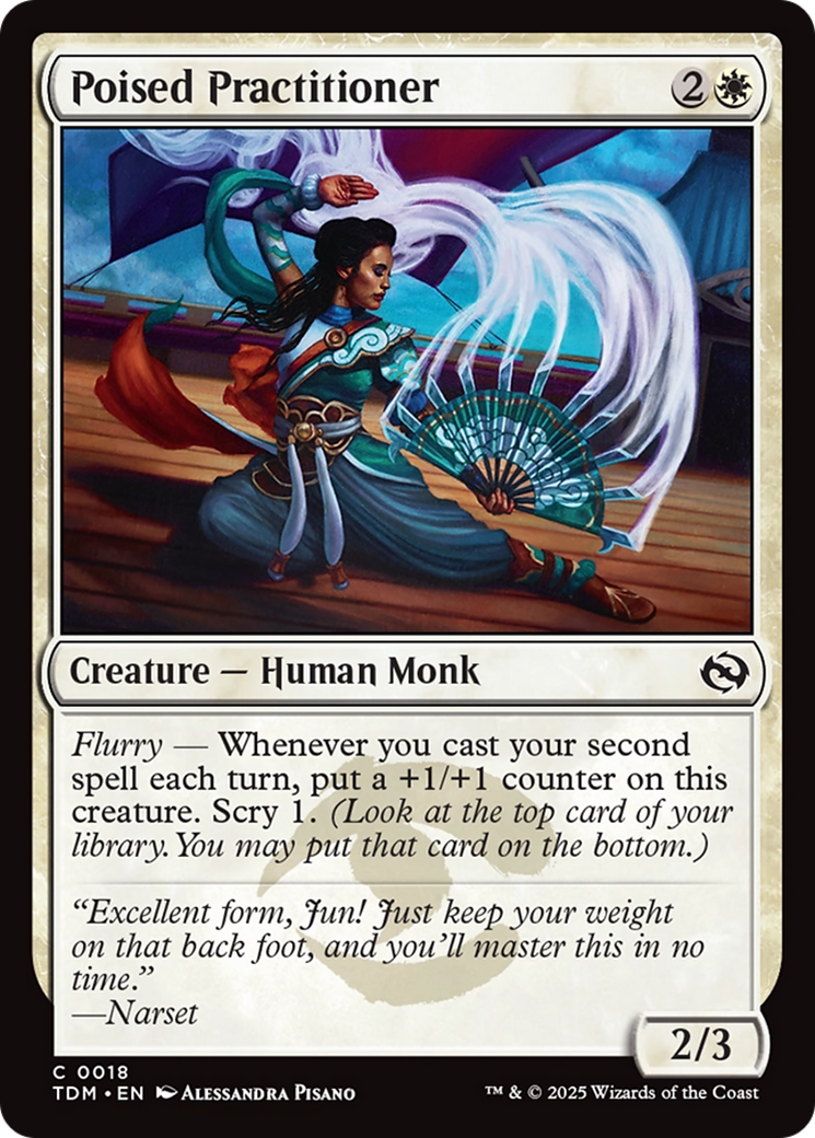 Poised Practitioner [Tarkir: Dragonstorm] | Grognard Games
