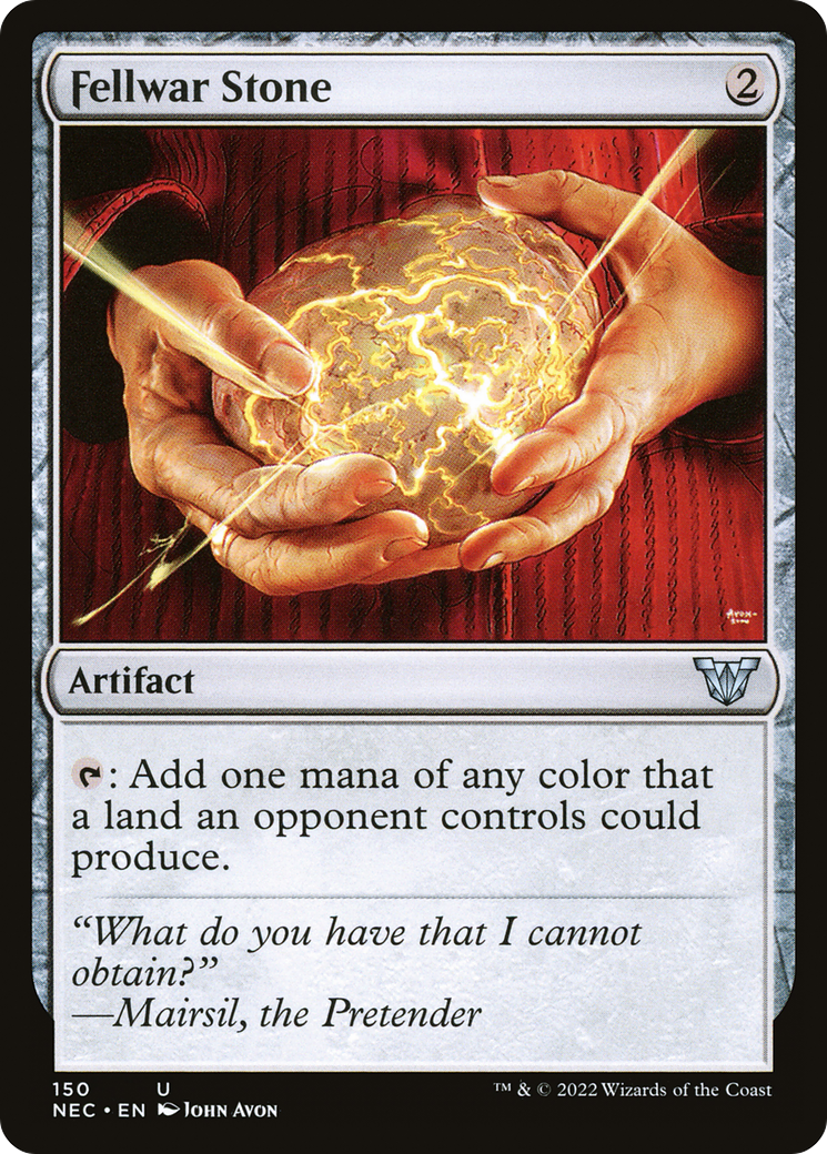 Fellwar Stone [Kamigawa: Neon Dynasty Commander] | Grognard Games