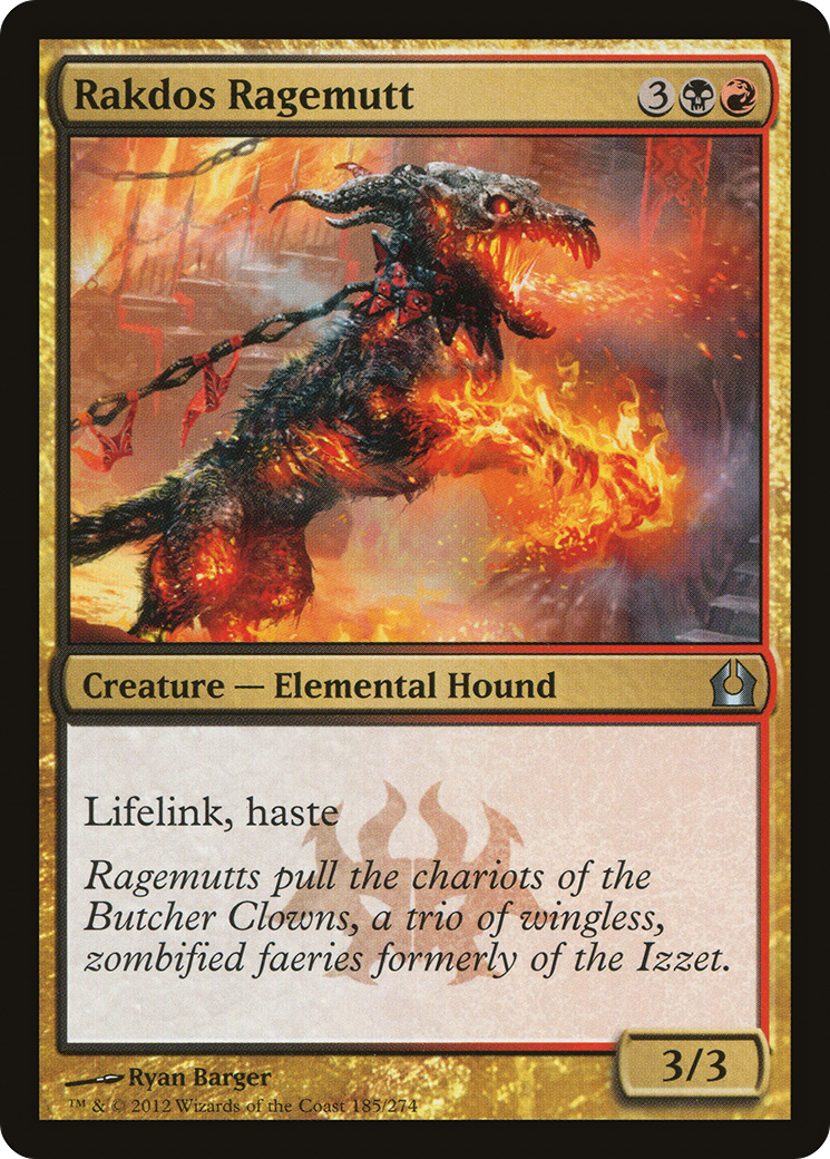 Rakdos Ragemutt [Return to Ravnica] | Grognard Games