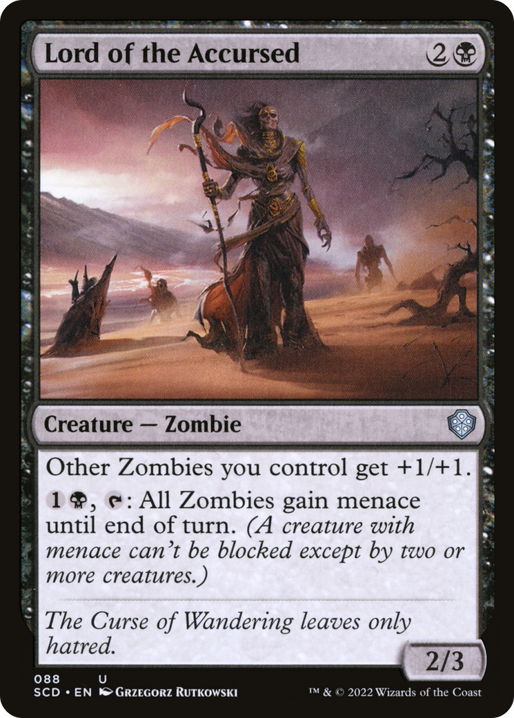 Lord of the Accursed [Starter Commander Decks] | Grognard Games