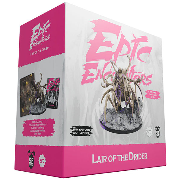Epic Encounters - Lair of the Drider | Grognard Games