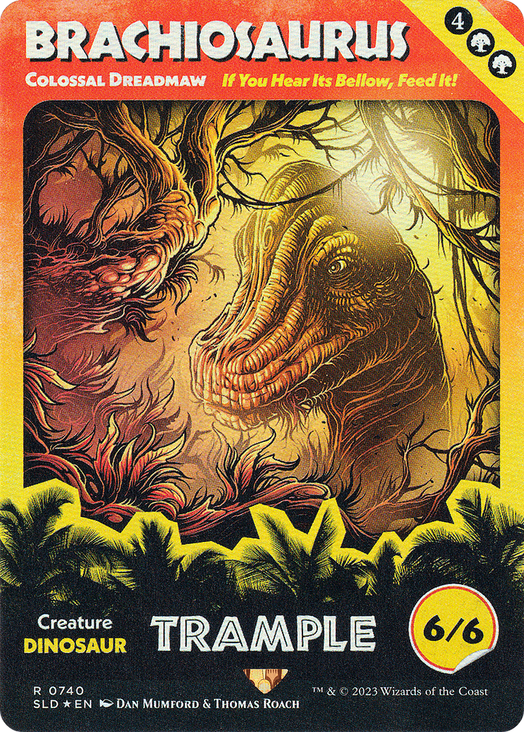 Brachiosaurus - Colossal Dreadmaw [Secret Lair Drop Series] | Grognard Games