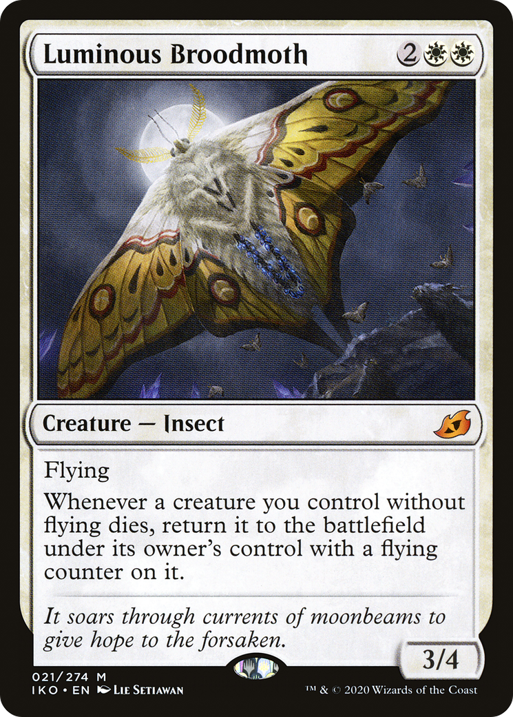 Luminous Broodmoth [Ikoria: Lair of Behemoths] | Grognard Games
