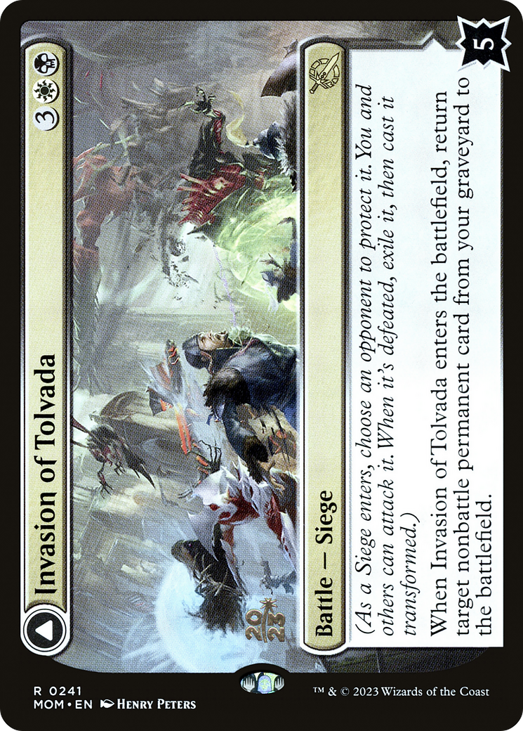 Invasion of Tolvada // The Broken Sky [March of the Machine Prerelease Promos] | Grognard Games