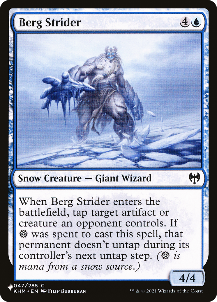 Berg Strider [The List Reprints] | Grognard Games